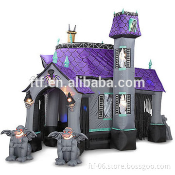cheap haunted house inflatable bouncer castle for kids